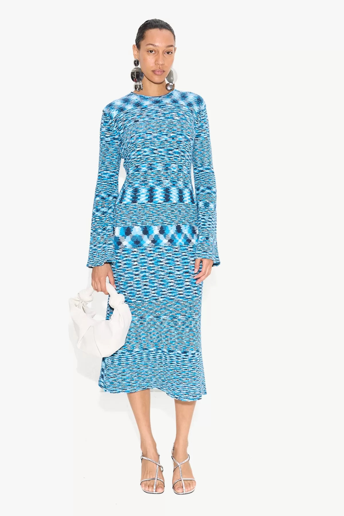 Knitwear<SIMONMILLER Axon Knit Dress in Vivid Sky Multi vividskymulti