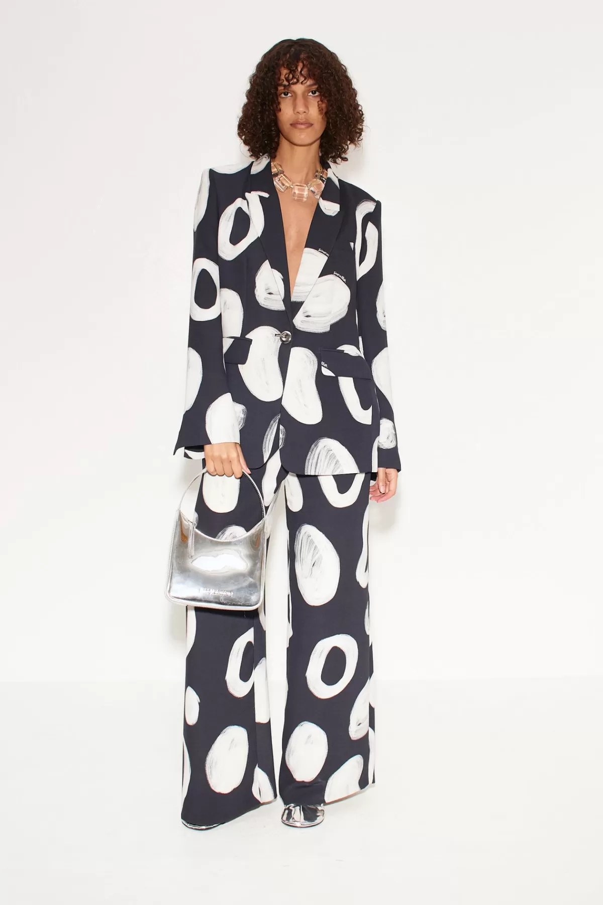 Sets<SIMONMILLER Bloo Painted Crepe Pant in Painted Dot painteddot