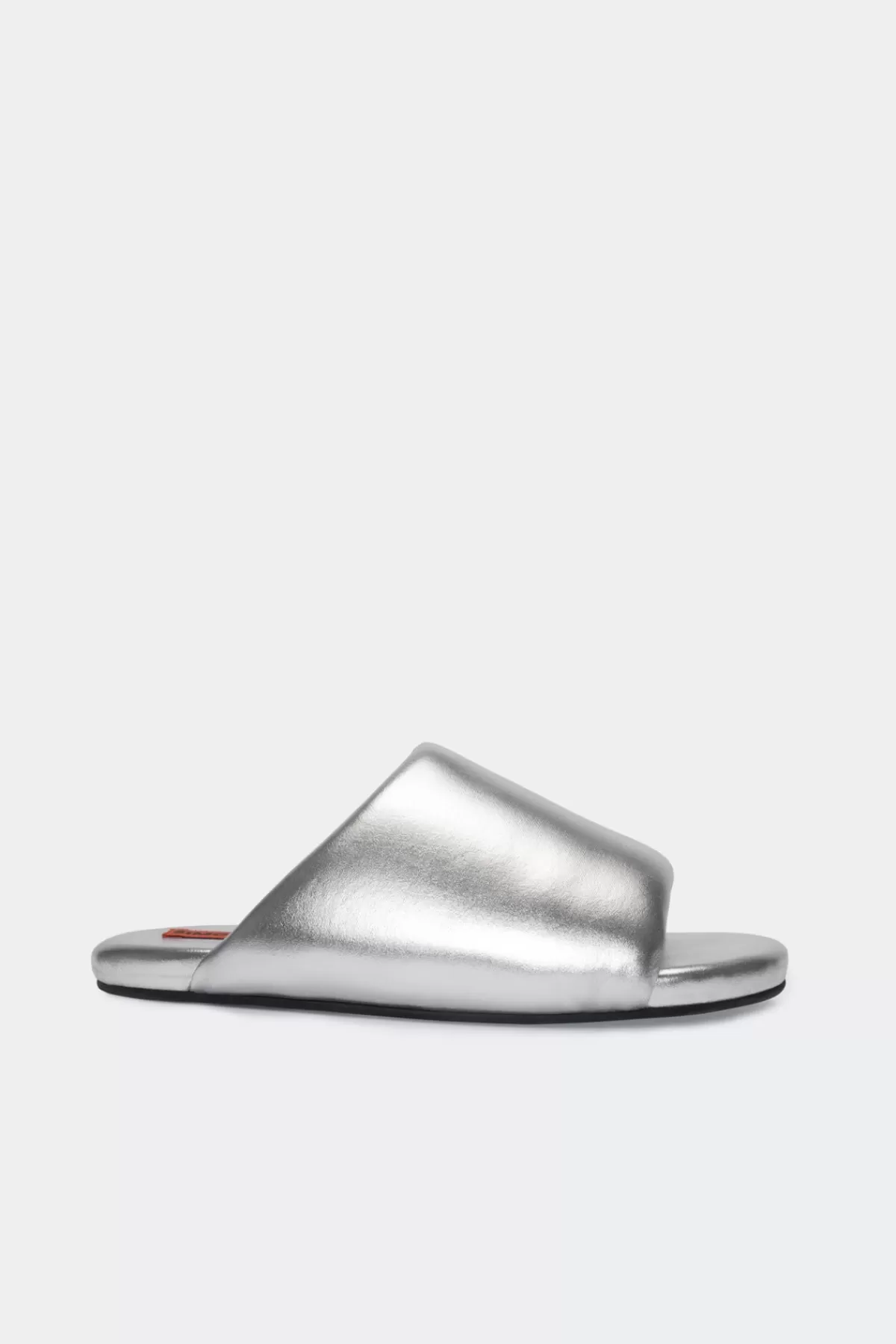 Flats<SIMONMILLER Bubble Slide in silver