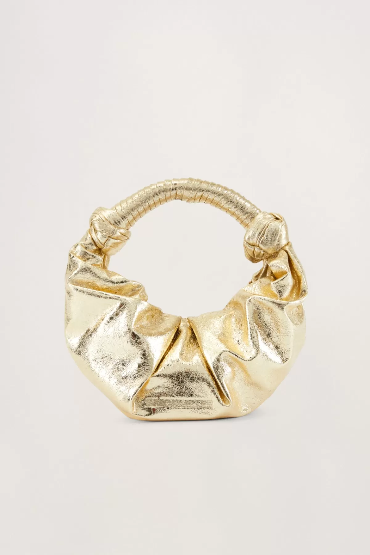 Bags<SIMONMILLER Crinkle Lopsy Bag in Star Gold stargold