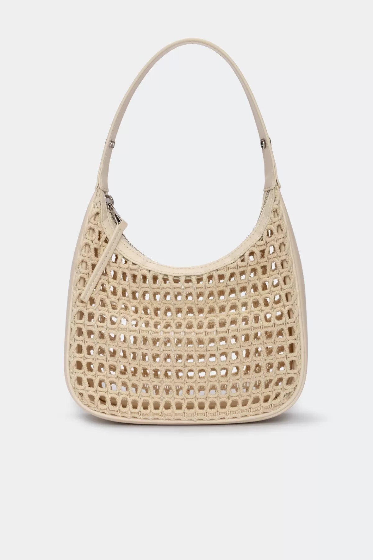 Bags<SIMONMILLER Crochet Snap Bag in macadamia
