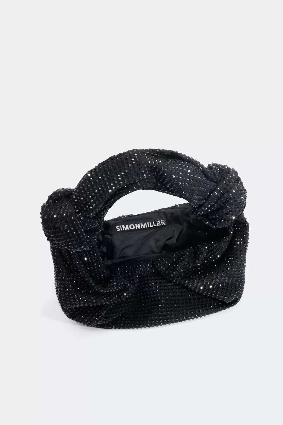 Bags<SIMONMILLER Crystal Lopsy Bag in black
