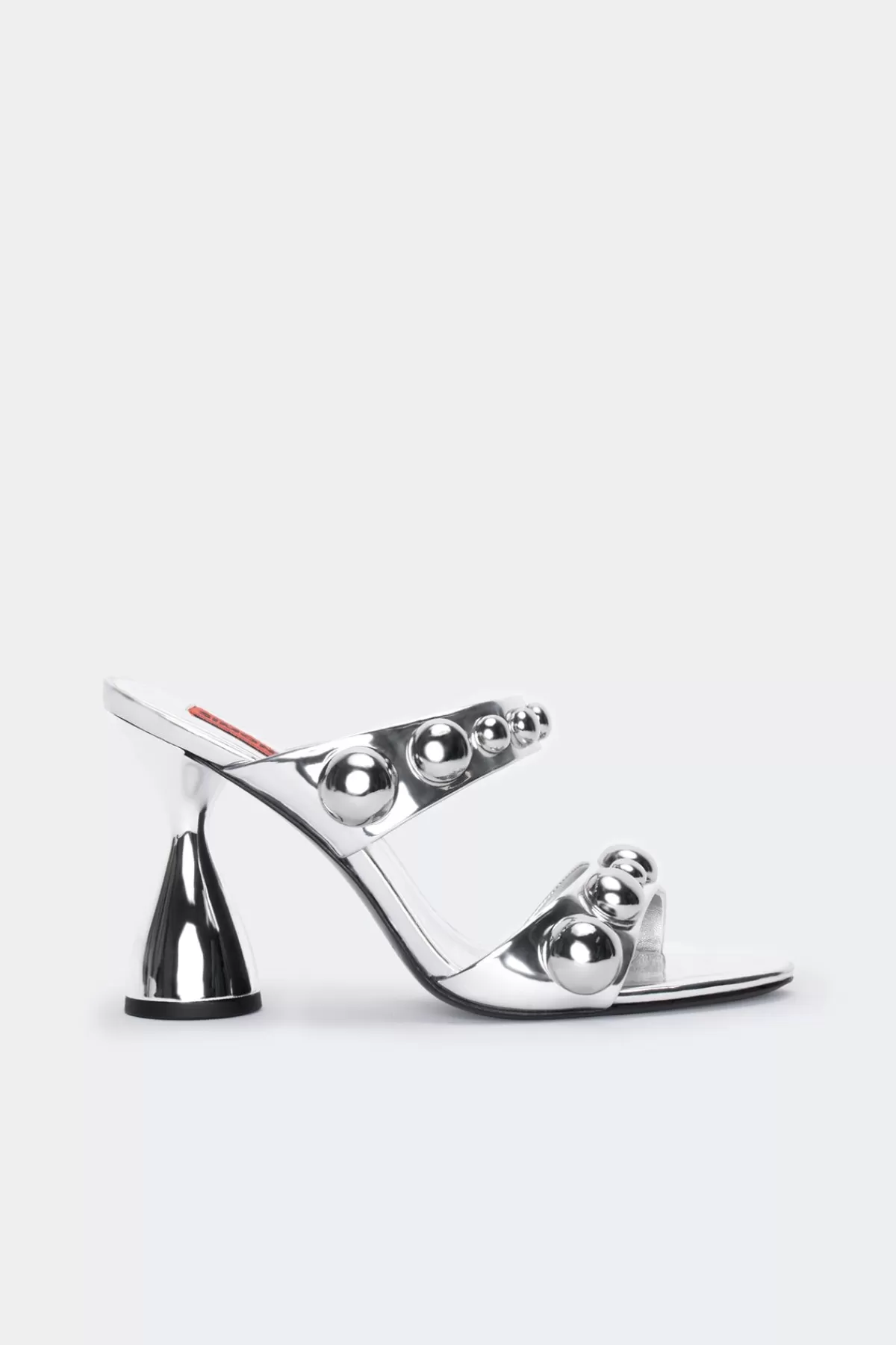 Heels<SIMONMILLER Dome Stud Verner Heel in silver