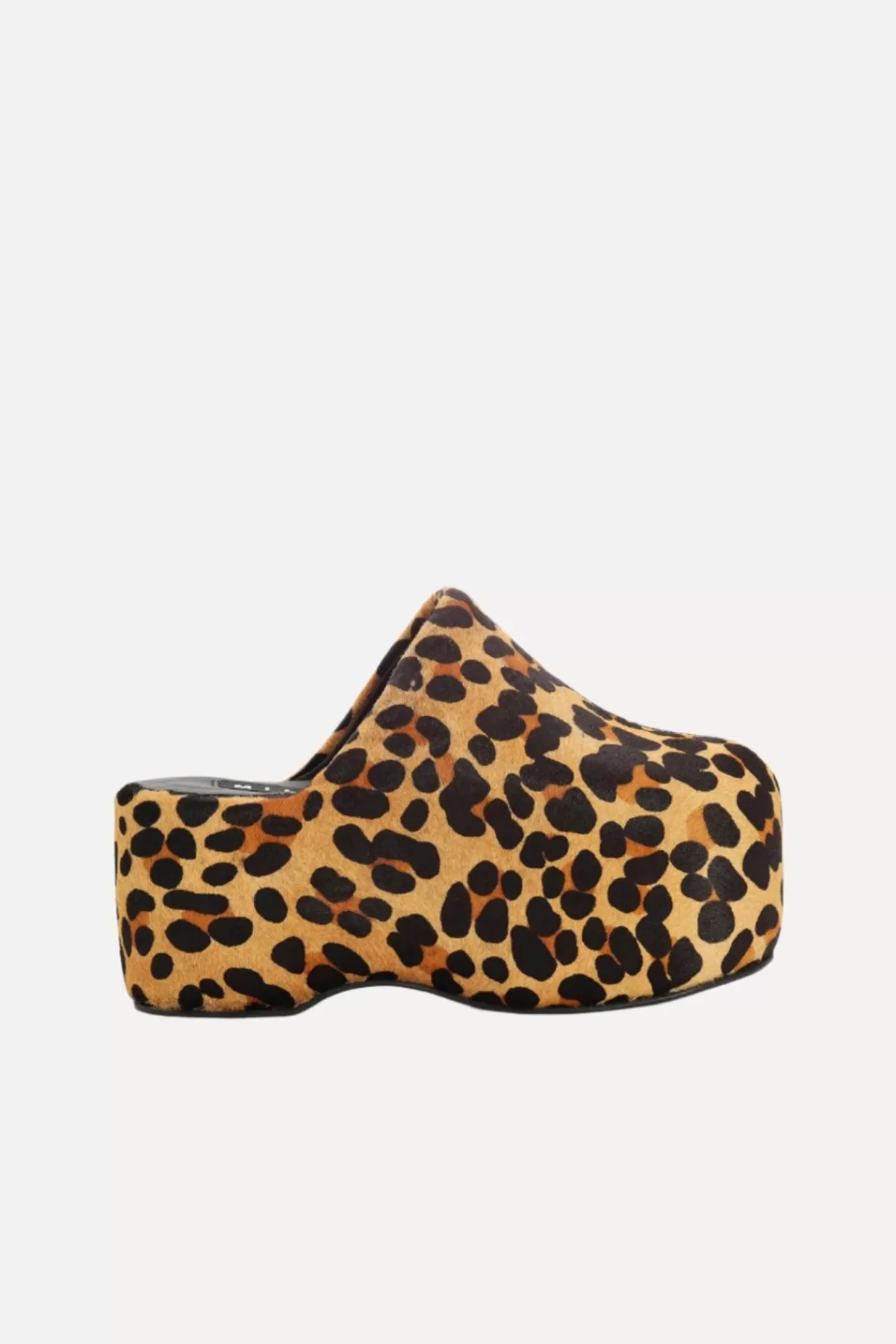 Bubble Clogs<SIMONMILLER Haircalf Platform Bubble Clog in Cheetah Scramble cheetahscramble