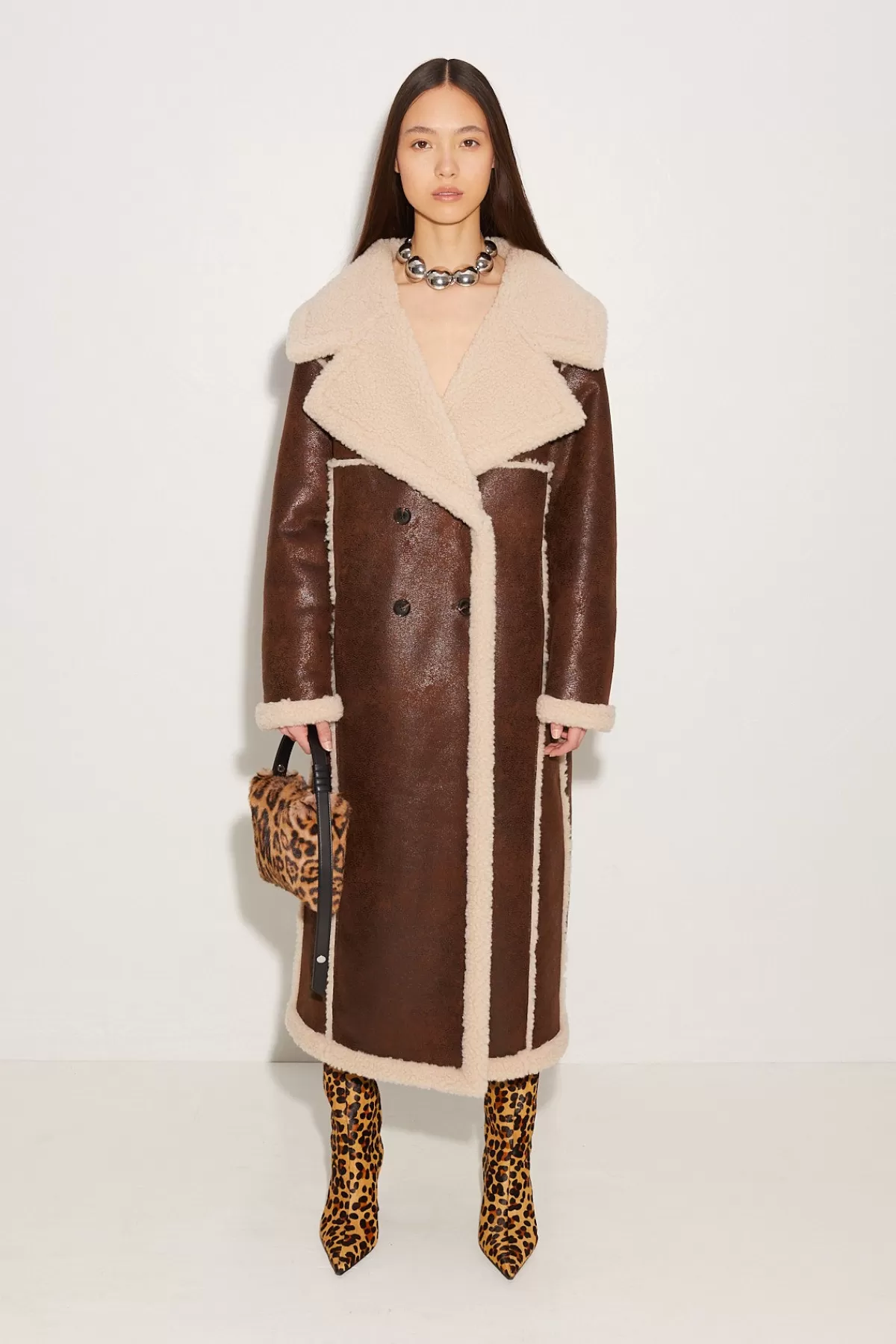 Outerwear<SIMONMILLER Jetz Coat in Choco Brown chocobrown