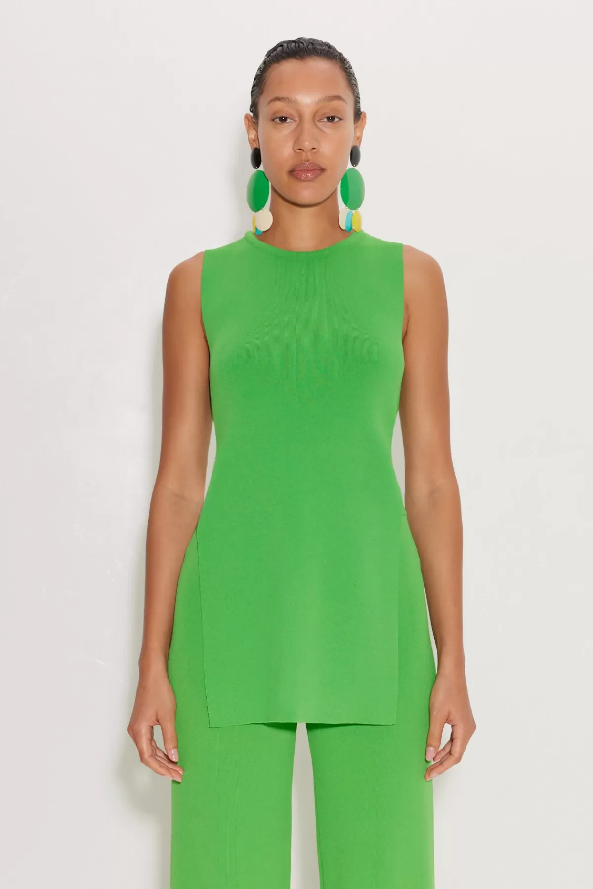 Clothing Rtw | Clothing<SIMONMILLER Knits By Canoga Top in Gummy Green gummygreen