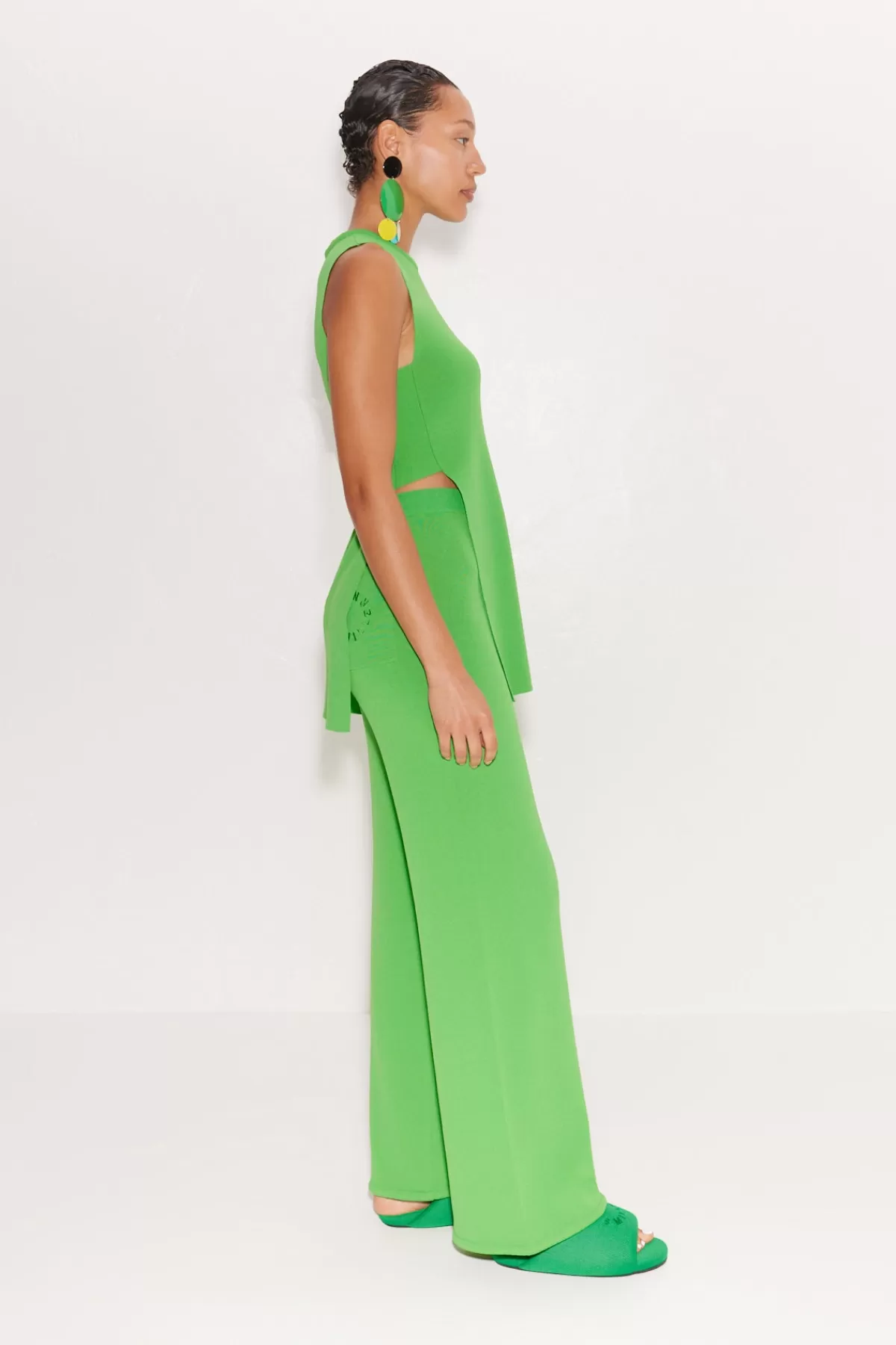 Clothing Rtw | Clothing<SIMONMILLER Knits By Canoga Top in Gummy Green gummygreen