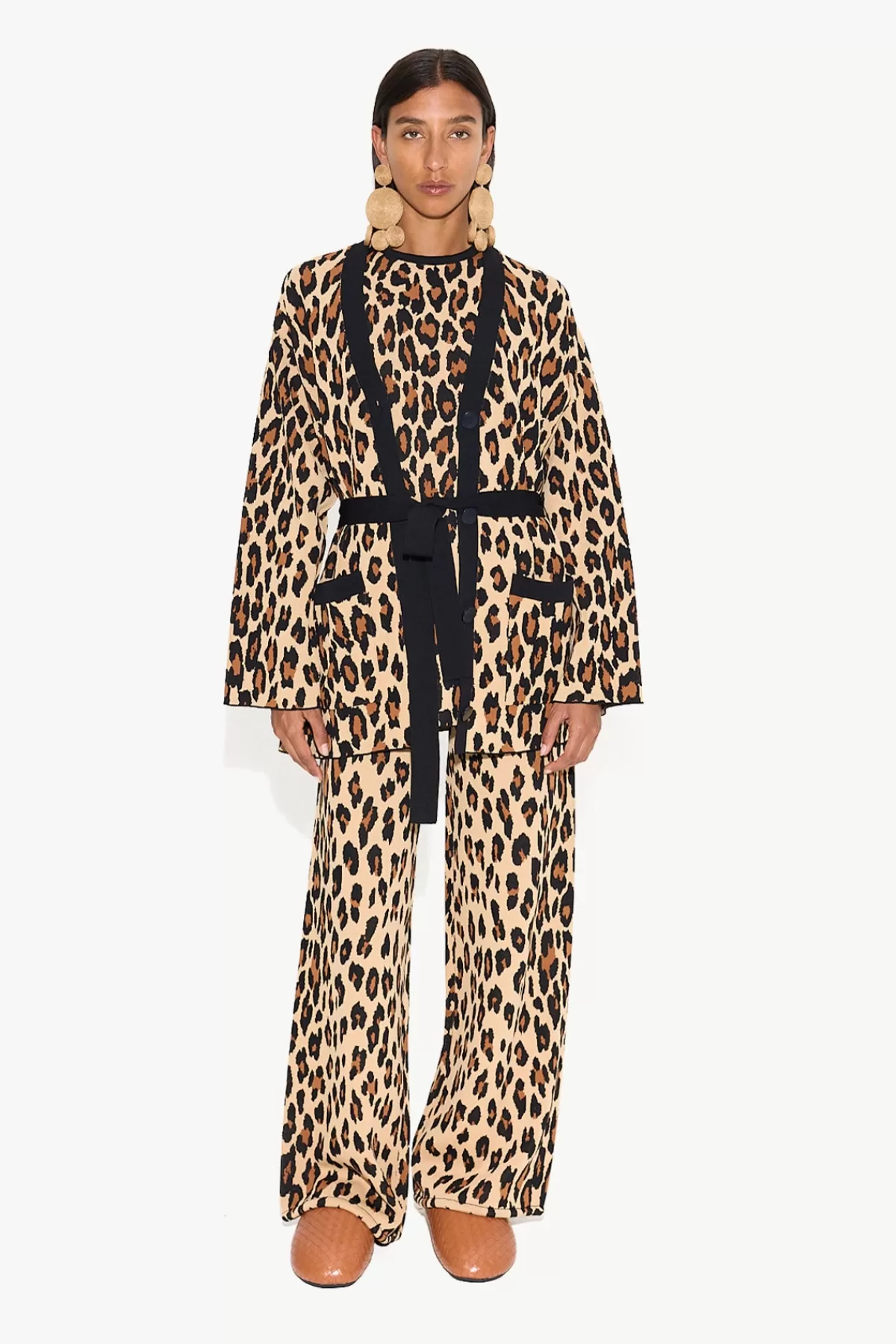 Bottoms<SIMONMILLER Knits By Jabber Pant in cheetah
