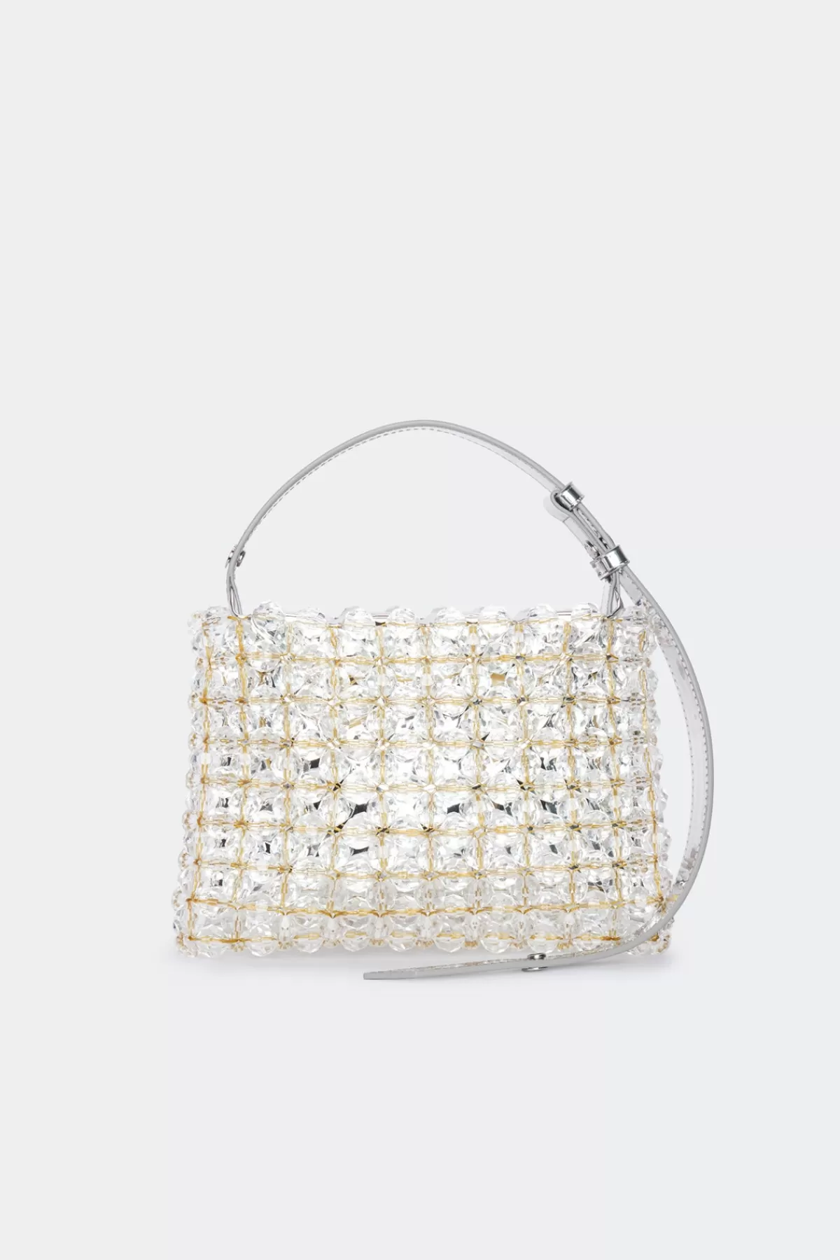 Bags<SIMONMILLER Mini Puffin Bag in clear