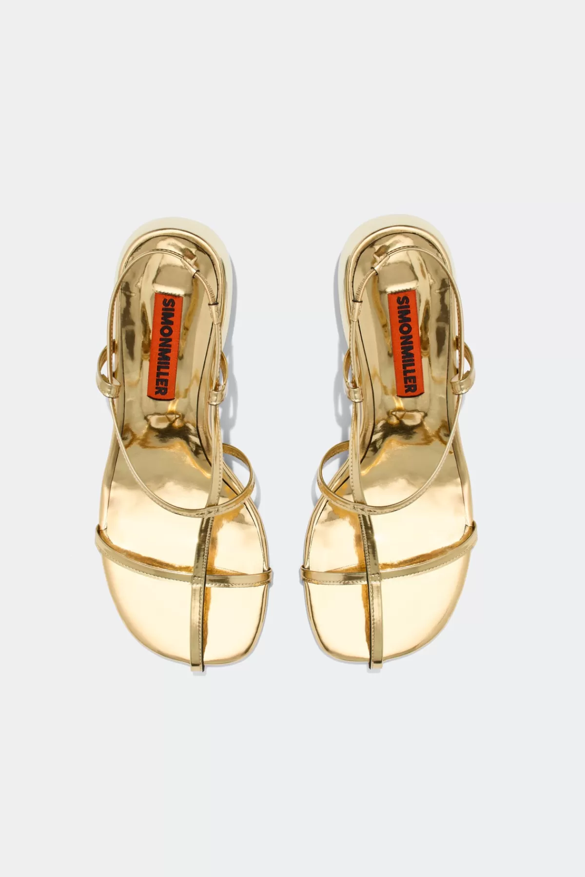Heels<SIMONMILLER Moderno Sandal in Star Gold stargold