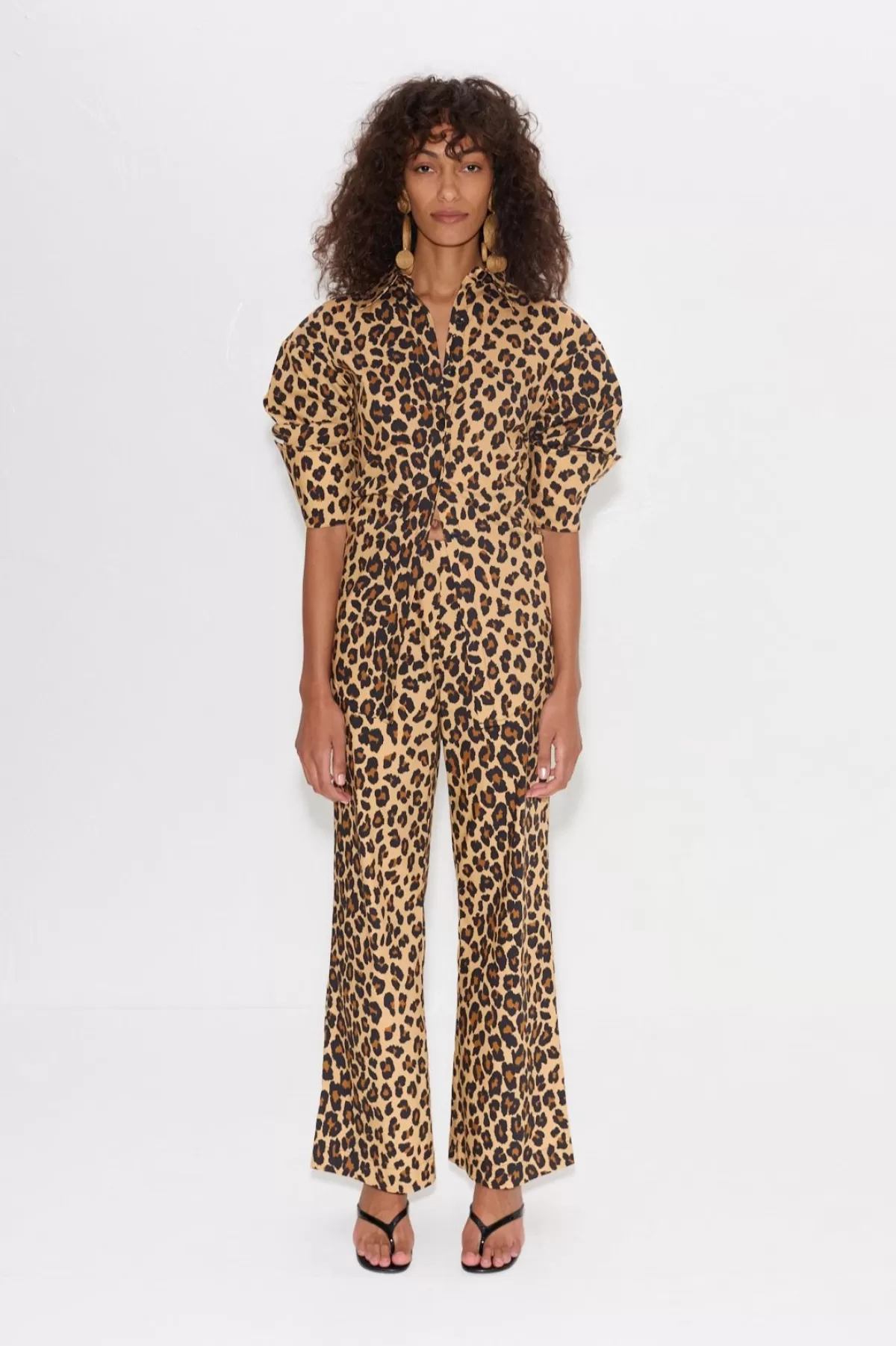 Clothing Rtw | Clothing<SIMONMILLER Pia Poplin Pant In cheetah
