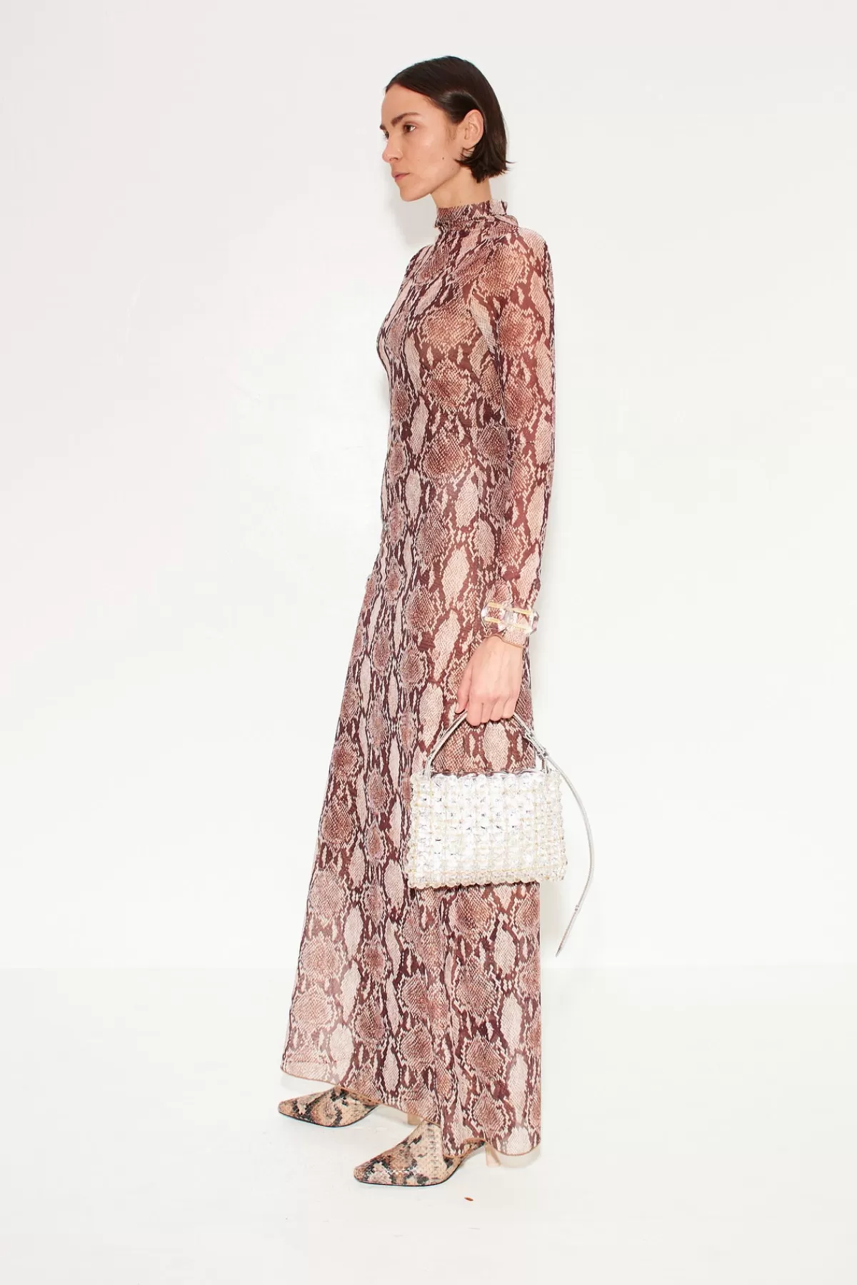 Boots<SIMONMILLER Snake Tall Kuki Boot in Snake Print snakeprint