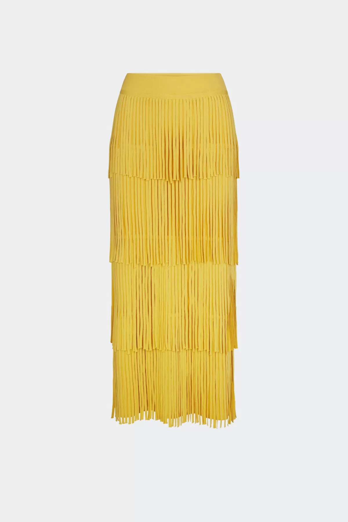Clothing Rtw | Clothing<SIMONMILLER Za Za Knit Fringe Skirt in butter