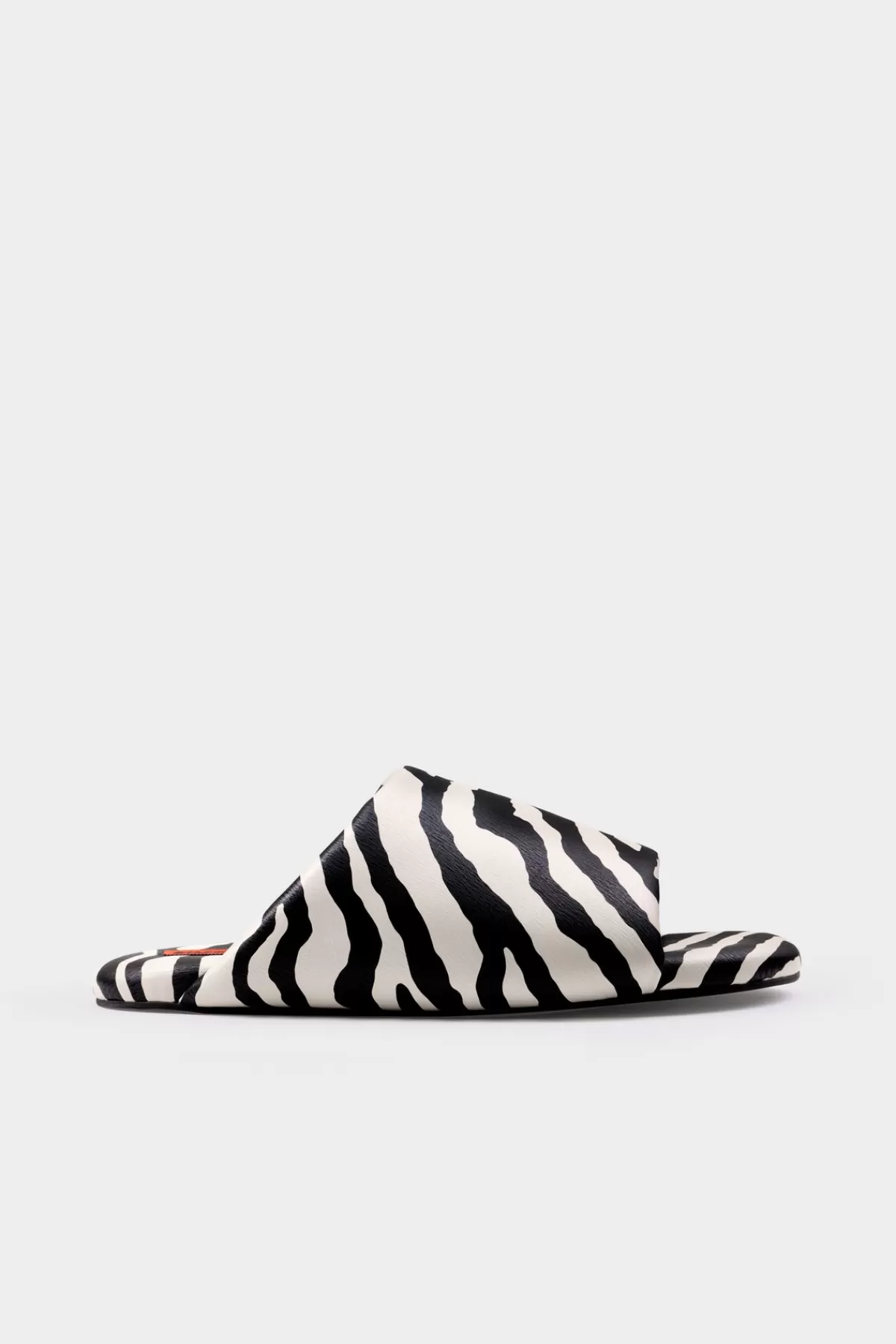 Flats<SIMONMILLER Zebra Bubble Slide in Zebra Trip zebratrip